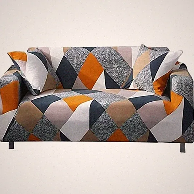 Spandex Sofa Protector Set - Modern Design, Easy Maintenance