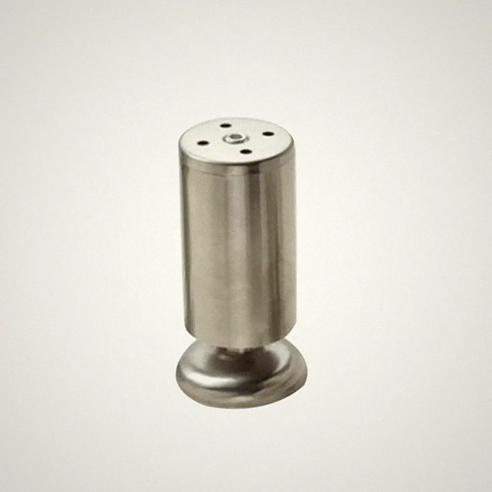 Stainless Steel Sofa Leg Furniture Chair Table Desk Bed Feet Round 50x120mm
