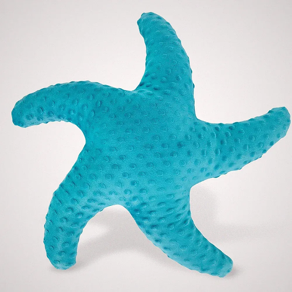 Starfish Pillow for Couch and Bed, Coastal Decor Throw Pillow, Ocean Beach Th...