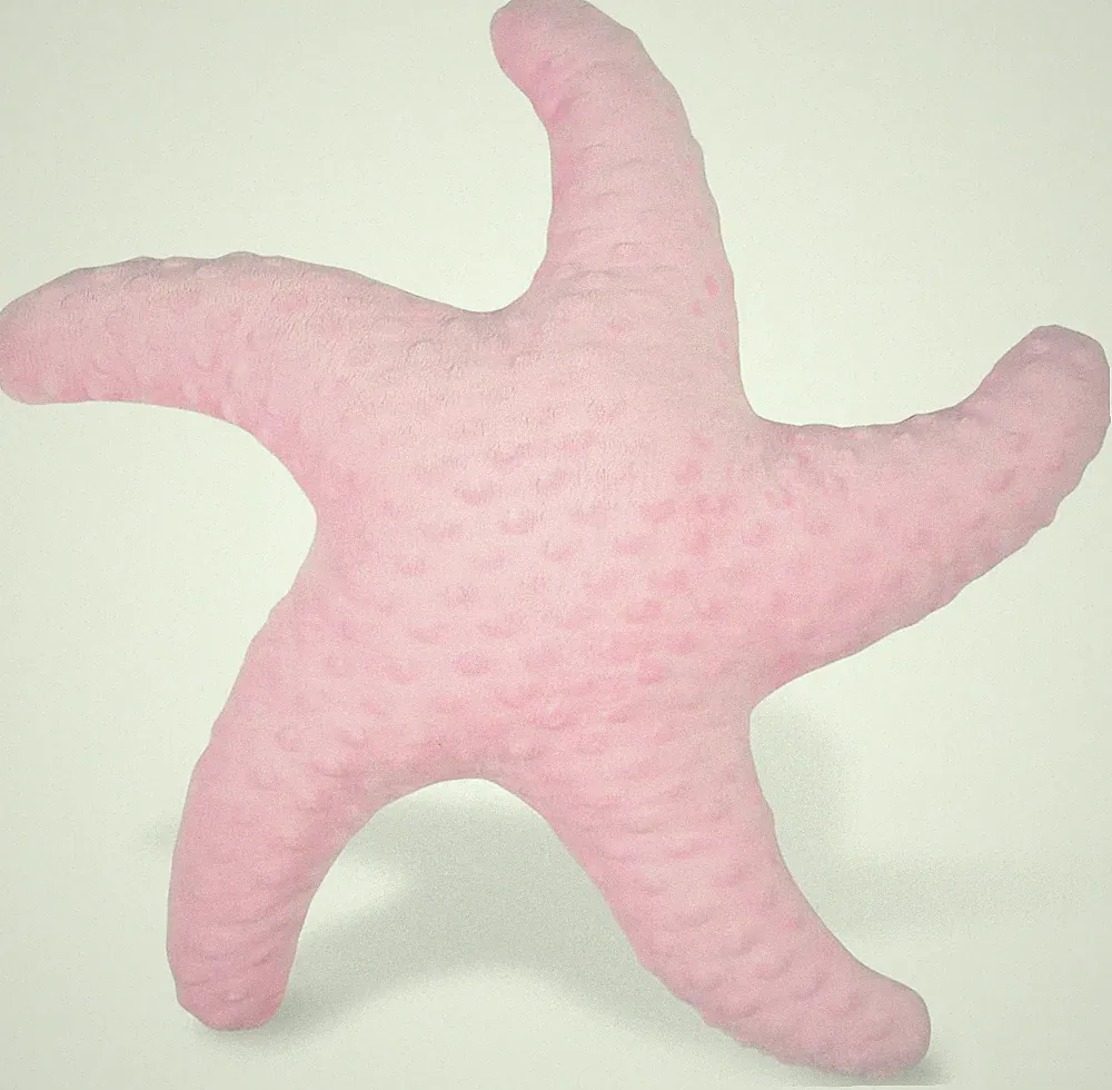 Starfish Pillow for Couch and Bed, Coastal Decor Throw Pillow, Ocean Beach Theme