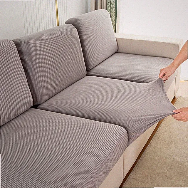Stretch Couch Cover for Sectional Sofa - Multiple Patterns & Colors,Sofa Cove...