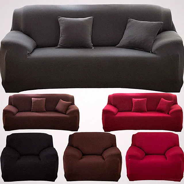 Stretch Elastic Thick Sofa Covers 1 2 3 4 Seater Couch Chair Slipcover Protector