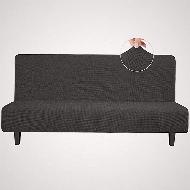 Stretch Futon Slipcover Armless Futon Bed Cover Furniture Protector Without A...