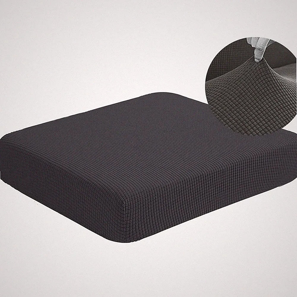 Jacquard Stretch Individual Sofa Seat Cushion Covers Couch Removable Protector