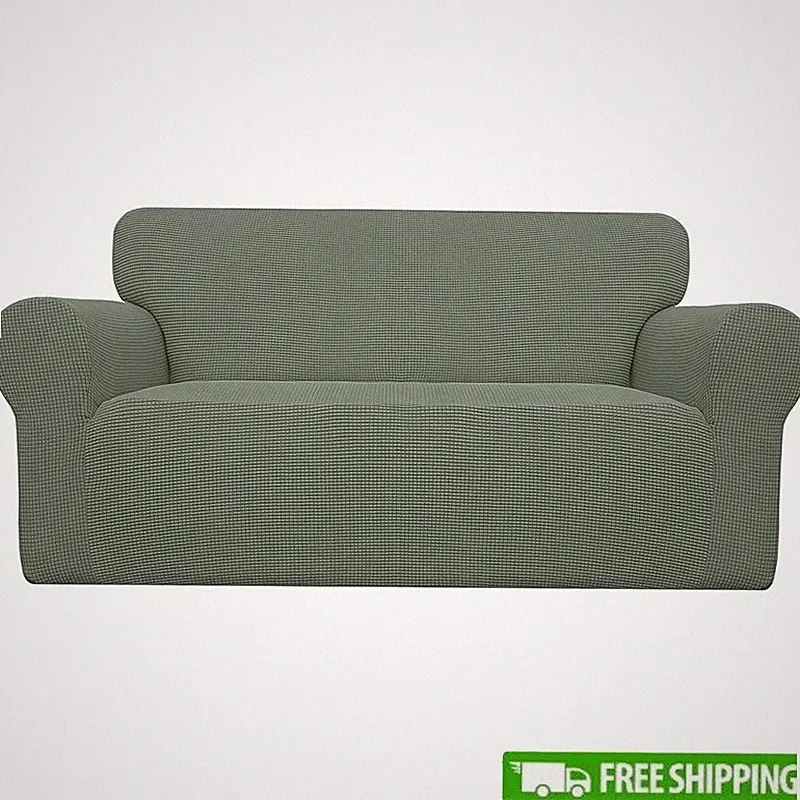 Stretch Loveseat Slipcover Protector Non Slip Fabric Easy Install Washable New