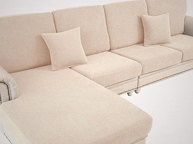 Stretch Seat Cushion Covers for Sofa Sectional, Washable Furniture Protector Set
