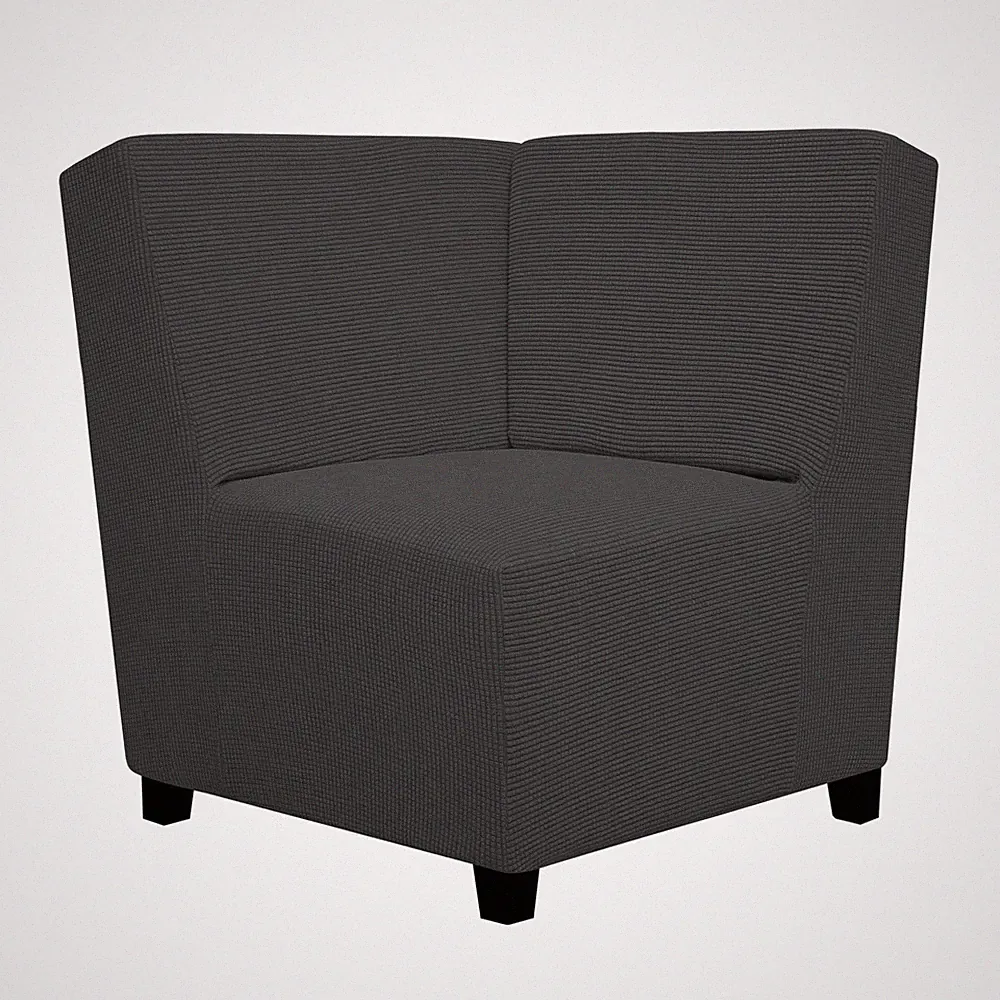 Stretch Sectional Corner Sofa Slipcover 1-Piece Couch Sofa Cover Furniture Pr...