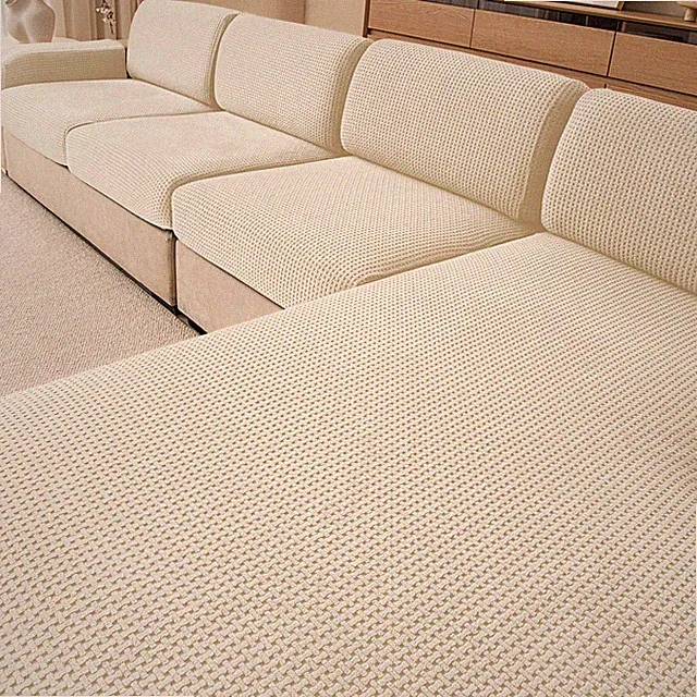 Stretch Sectional Couch Covers, Wear Resistant Sofa Slipcovers Washable Soft...