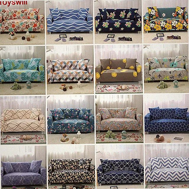 Stretch Sofa 1 2 3 4 Seater Protector Couch Cover Slipcover L Shape