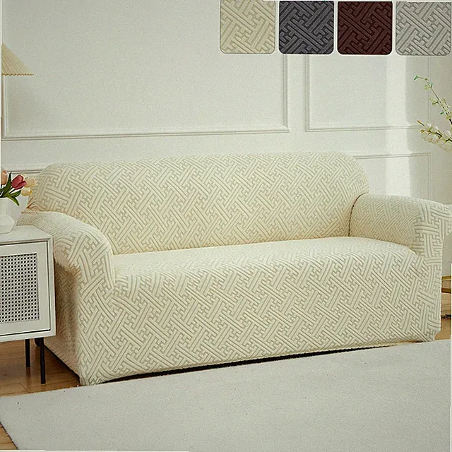 Stretch Sofa Cover 1/2/3/4 Seat Couch Slipcover Washable Furniture Protector US
