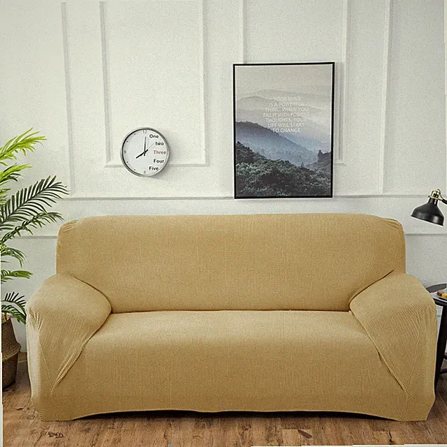 Stretch Sofa Cover 1/2/3/4 Seater Couch Elastic Sectional Slipcover Protector