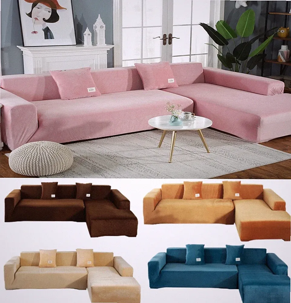 Stretch Sofa Covers Couch Settee Seat Cushion Slipcover L Shape Sectional Covers