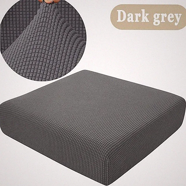 Stretch Sofa Seat Cushion Cover Thick Jacquard Couch Cushion Covers Sectional Se