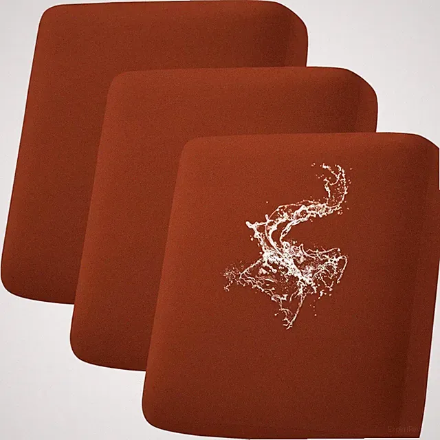 Stretch Sofa Seat Slipcover, Waterproof, Rust