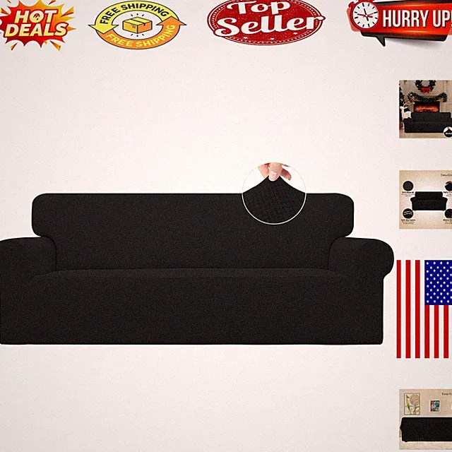Stretch Sofa Slipcover – Easy Fit & Stain Protection for Modern Living
