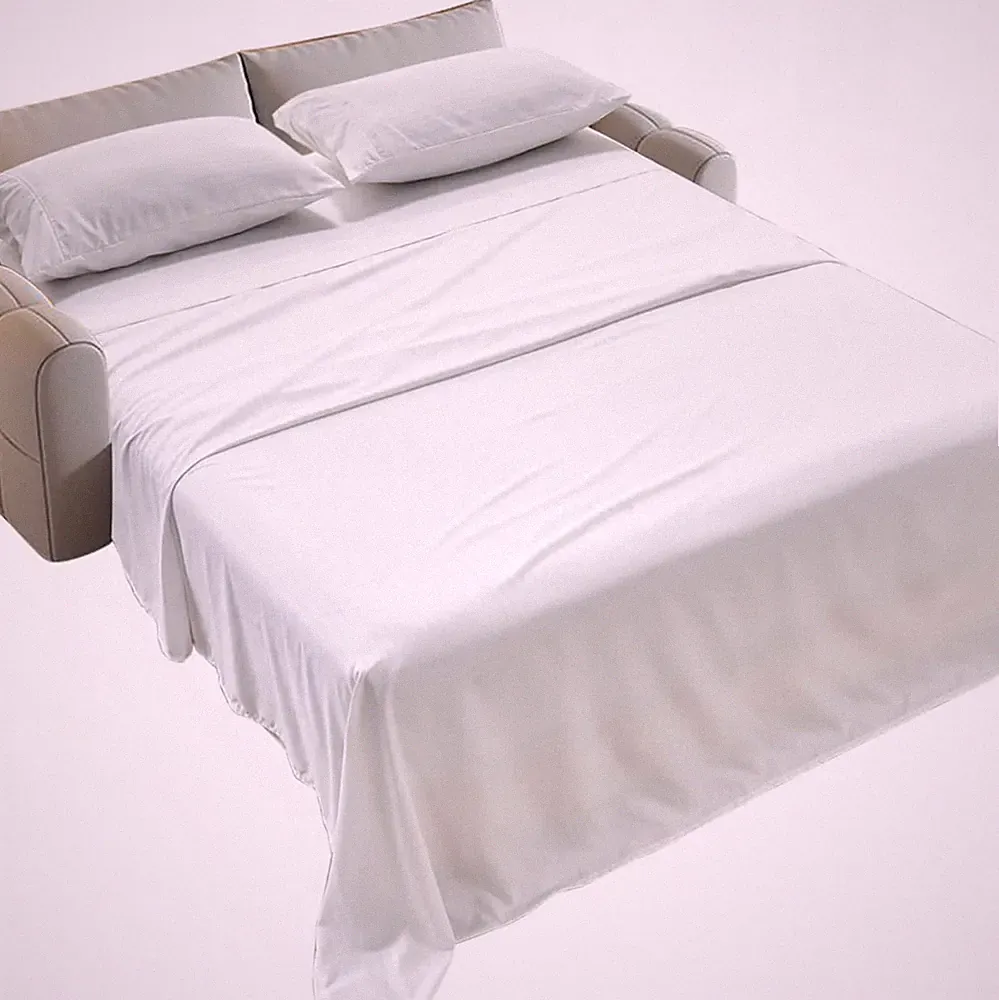 Striped Sofa Bed Sheets Queen for Sleeper Sofa Bed with 4-6 Deep Soft Brushed...