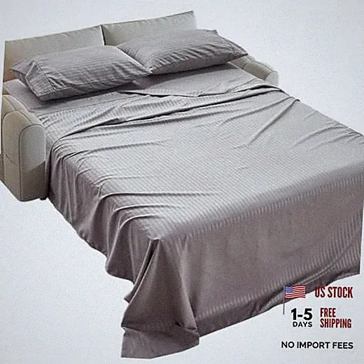 Striped Sofa Bed Sheets Queen for Sleeper Sofa Sleeper Sofa Queen 60x74 Grey