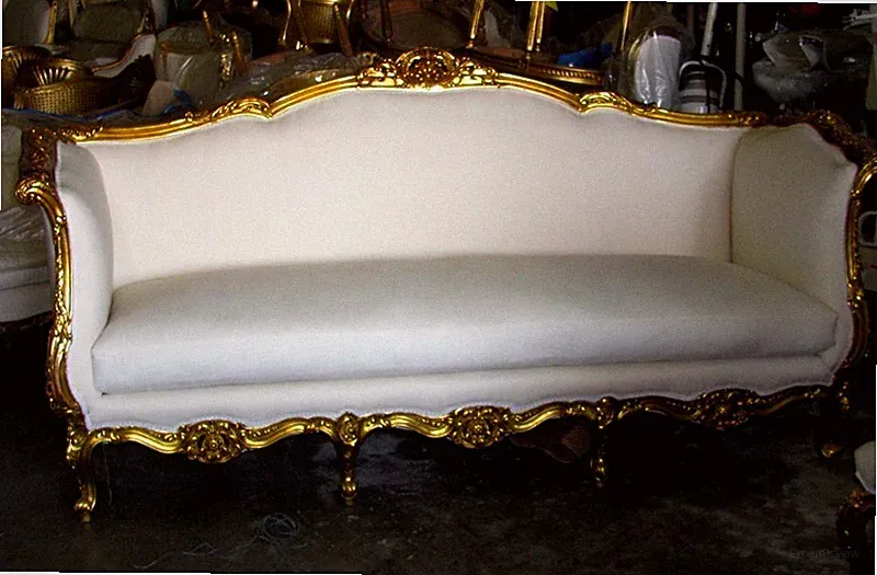 Stunning Gilded Italian Louis XV Settee Daybed Sofa Canapé~Special Liqudatiion
