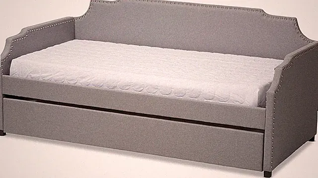 Stylish Twin Gray Daybed for Cozy Spaces and Versatile Comfort