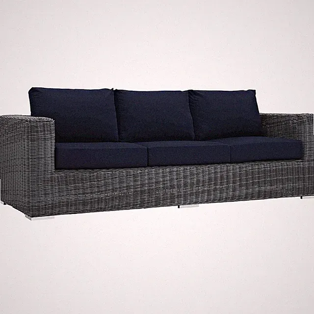 Summon Outdoor Patio Sunbrella Sofa
