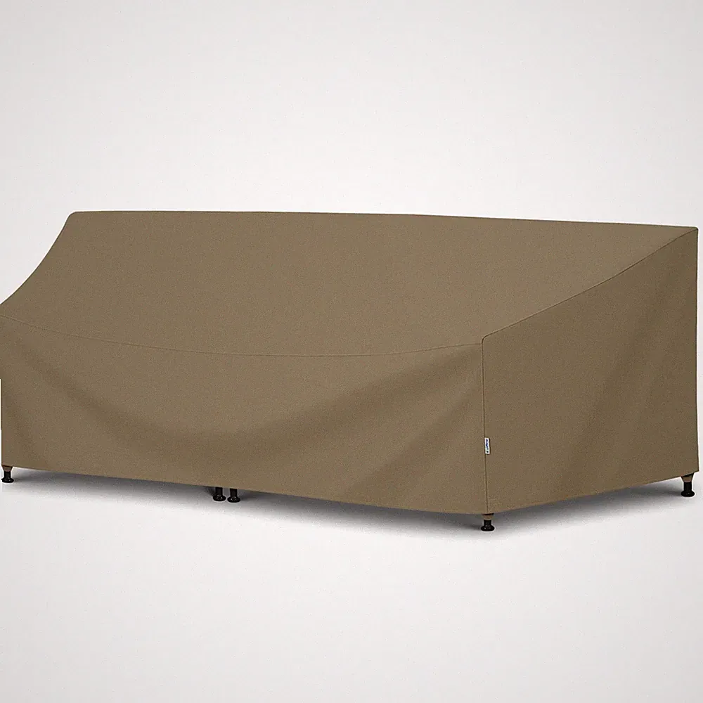 SunPatio Outdoor Curved Sectional Couch Cover, Heavy Duty Waterproof Patio Sofa