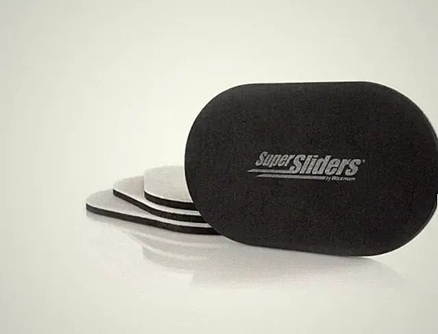 Super Slider 5 3/4 X 9 1/2 Big Oval Reusable Furniture Sliders For ALL SURFACES