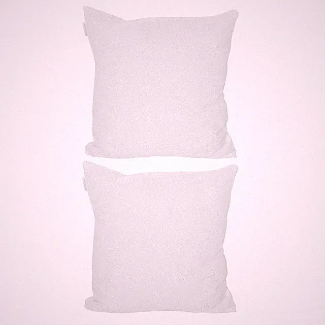 Supportive White Couch Pillow Insert Firm Throw Pillow Filler for Sofa Chair Use