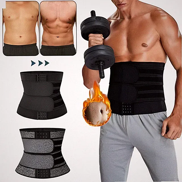 Sweat Control Girdle Workout Belly Band for Weight Loss Body Shaper Slimming