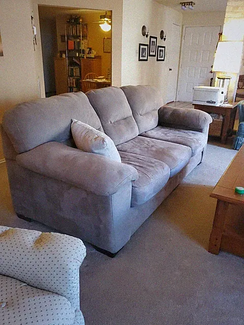 Tan Couch And Love Seat Set