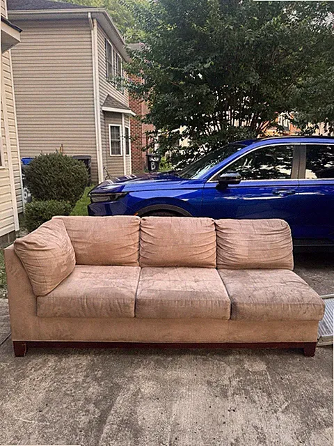 Tan Sectional L Shape