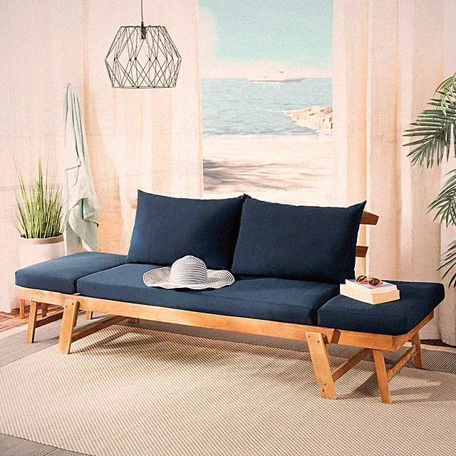 Tandra Grey Modern Outdoor Daybed - Stylish Contemporary Design