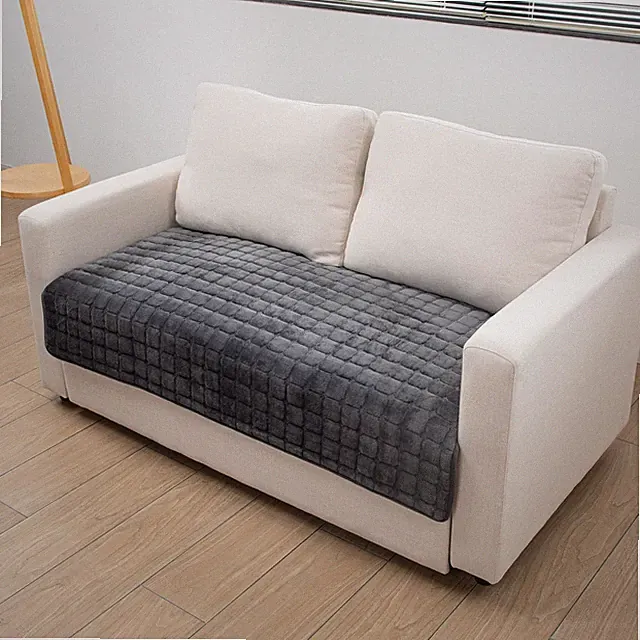 TAOMOCASTL Velvet Couch Cover Sofa Covers Washable sectional Couch Covers Anti