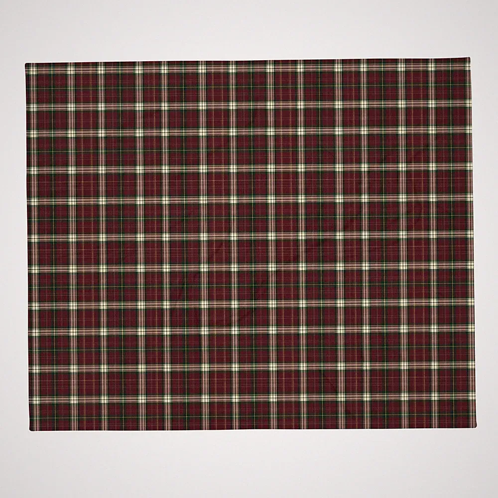 Tartan Plaid Throw Blanket, Soft Cozy Fleece Blanket for Sofa Bed