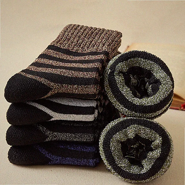 Teens Mens Soft Winter Warm Fluffy Casual Socks Cosy Lounge Bed Socks Xmas Gift