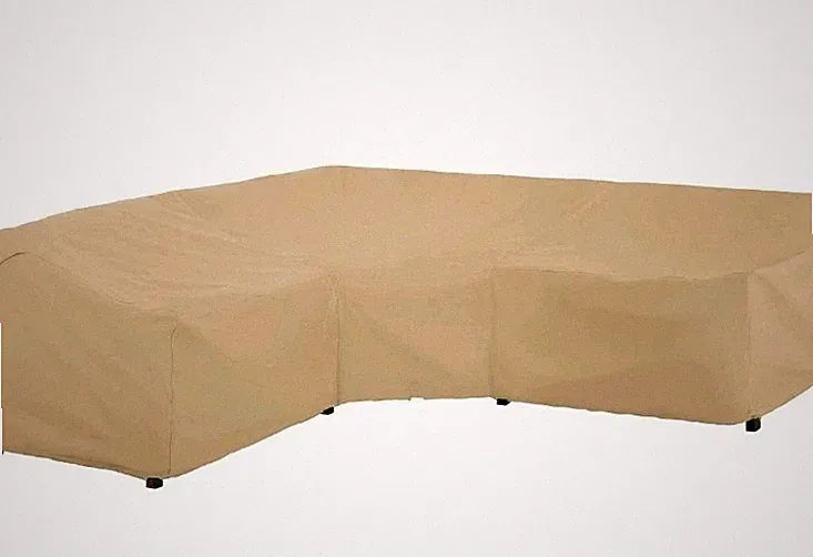 Terrazzo 104 in. L x 83 in. D x 32in D X 31in H L-Shape Sectional Lounge Cover