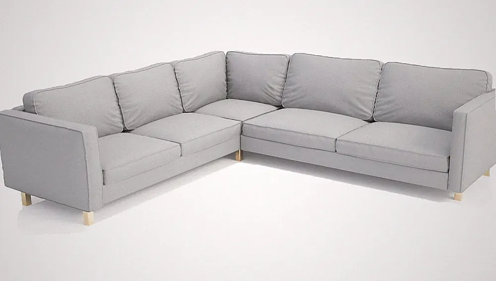 The Dense Durable Cotton Karlstad Corner Sofa Cover (2+3/3+2) Replacement, is...