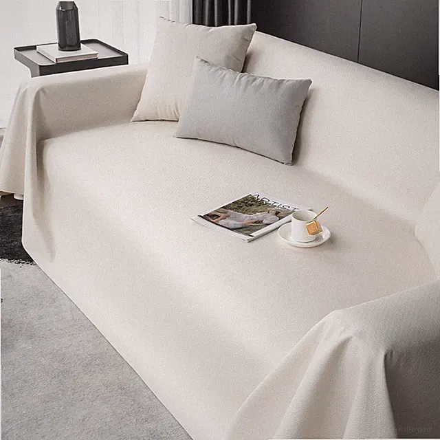 Thick Waterproof Sofa Cover PU Leather Couch Cover Scratch-resistant Slipcover