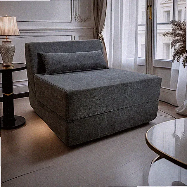 Three-in-One Sofa Bed Chair Folding Sofa Bed Adjustable Back Sofa Recliner