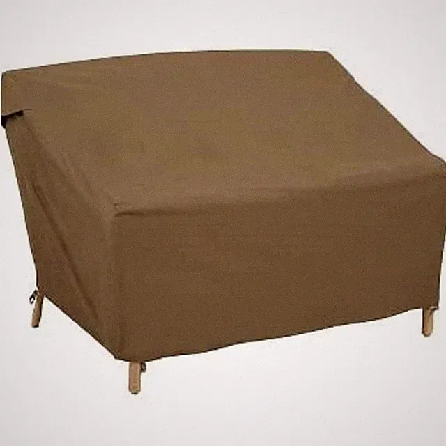 Threshold Loveseat Slipcover Brown 55.5"L, Protect Outdoor Furniture Investment