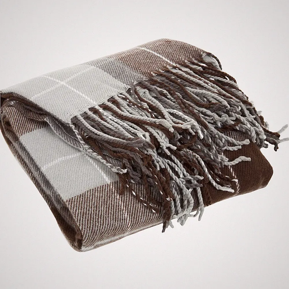 Throw Blanket Soft Plush Acrylic Cashmere-Like Throw Sofa Bed Chairs 50" x 60"