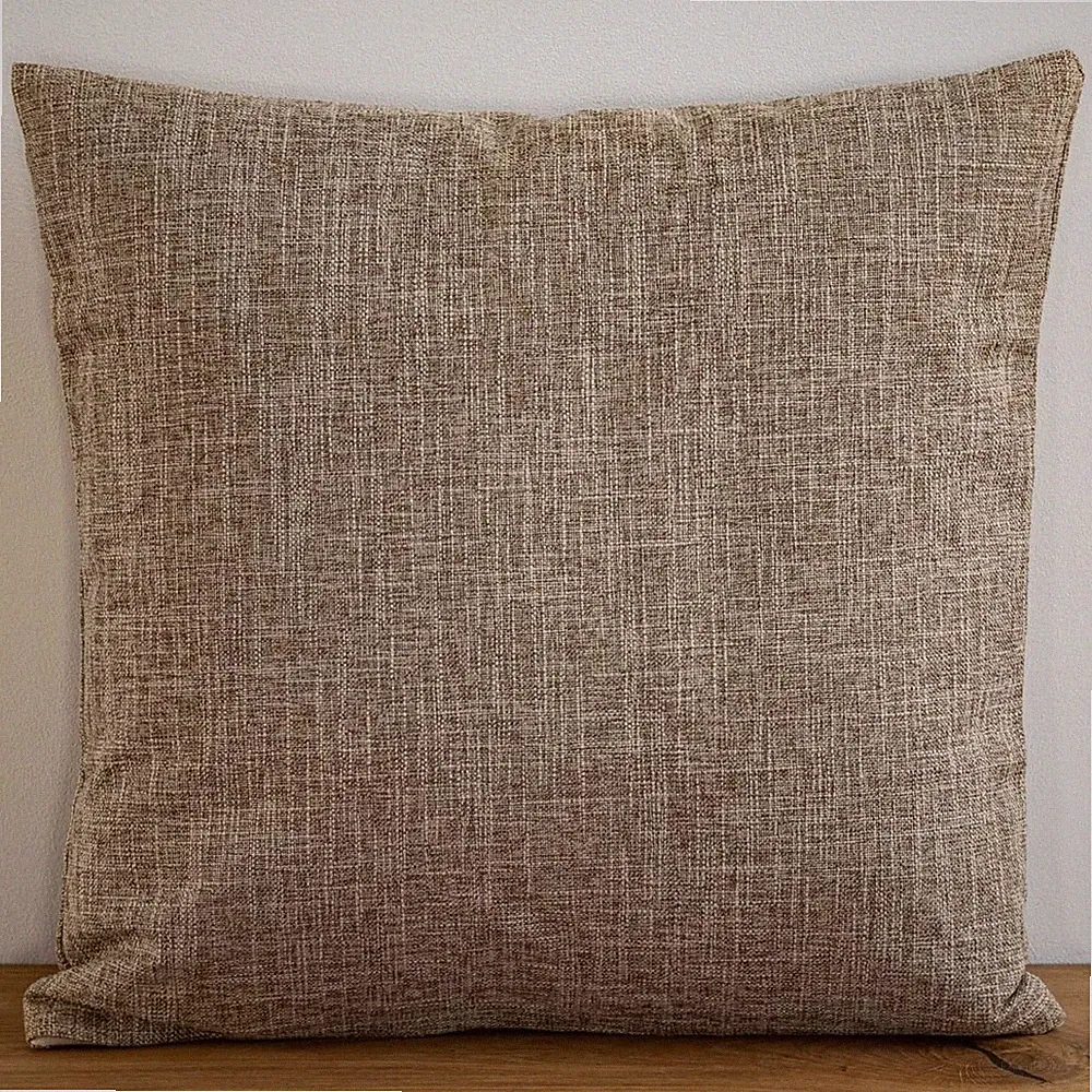 Throw Pillow Cover 18x18 Inch Soft Solid Decorative Cushion Case Sofa Couch Bed