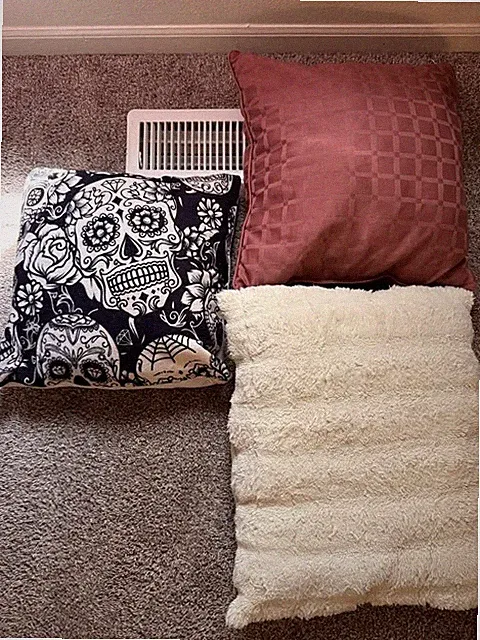 throw pillows