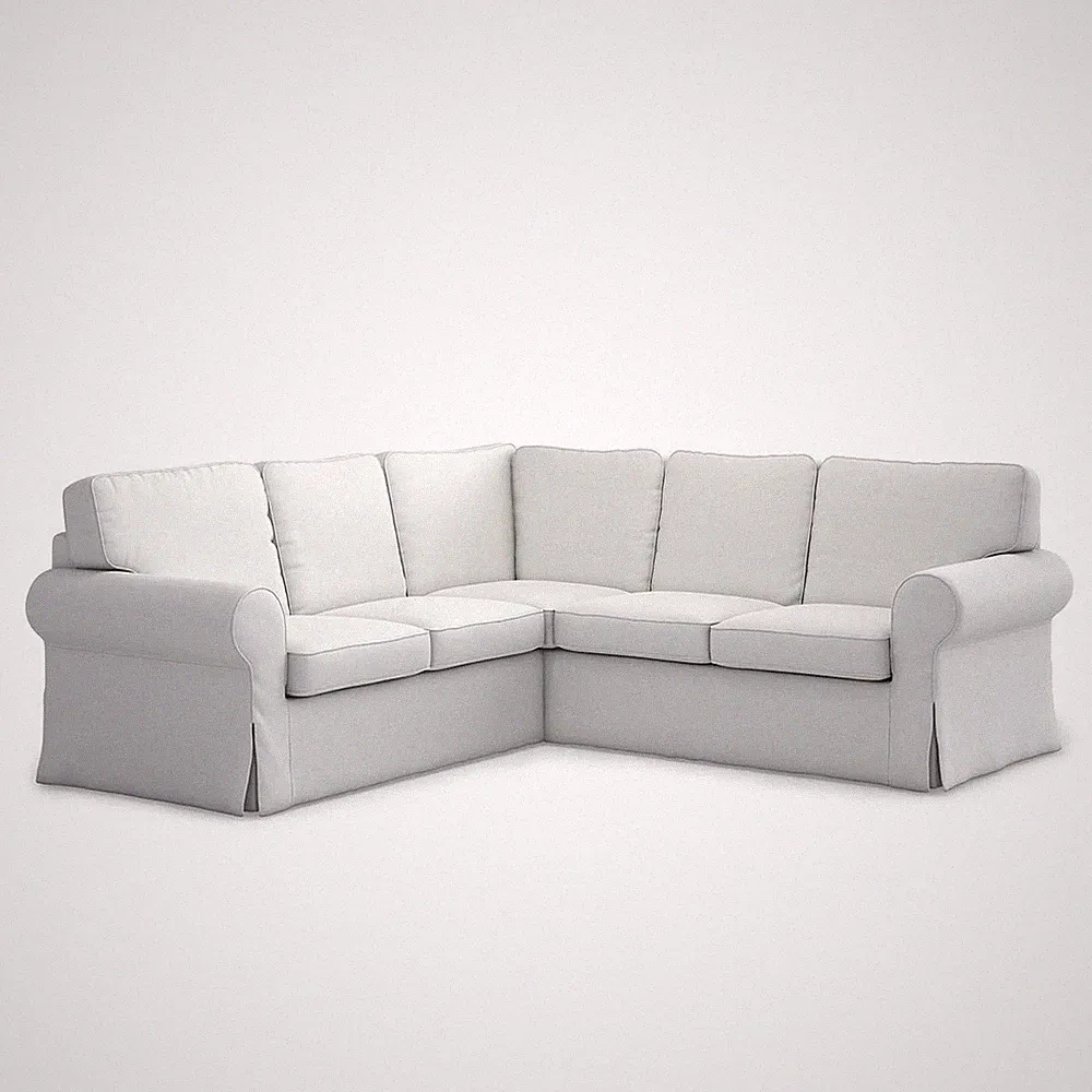 TLYESD Ektorp Sectional Sofa Cover Replacement IKEA Ektorp Sectional Cover, E...