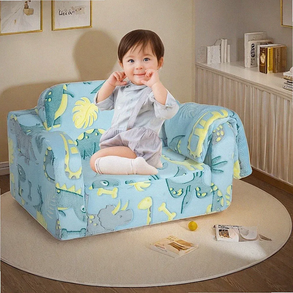 Toddler Couch Modular Kids Play Couch Set Baby Sofa Foam Playroom Furniture