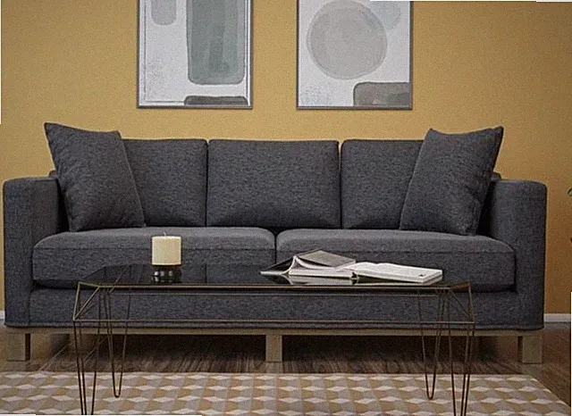 Track Arm Woodbase Sofa