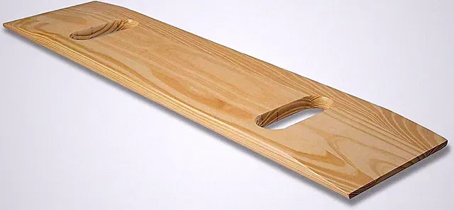 Transfer Board and Slide Board, FSA Eligible, Made of Heavy-Duty Wood for Patien