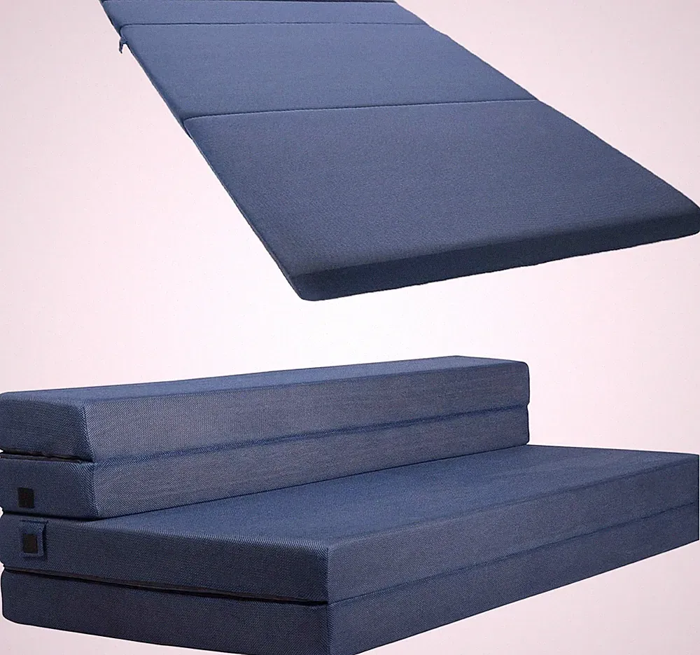 Tri-Fold Fo Folding Mattr- King Size- Foldable Sofa Mattr
