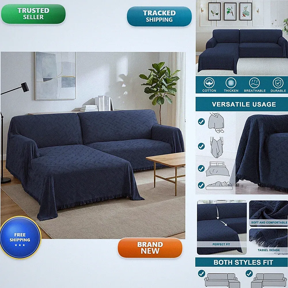Turquoize Sectional Couch Covers L Shape Couch Cover Sectional Sofa Cover