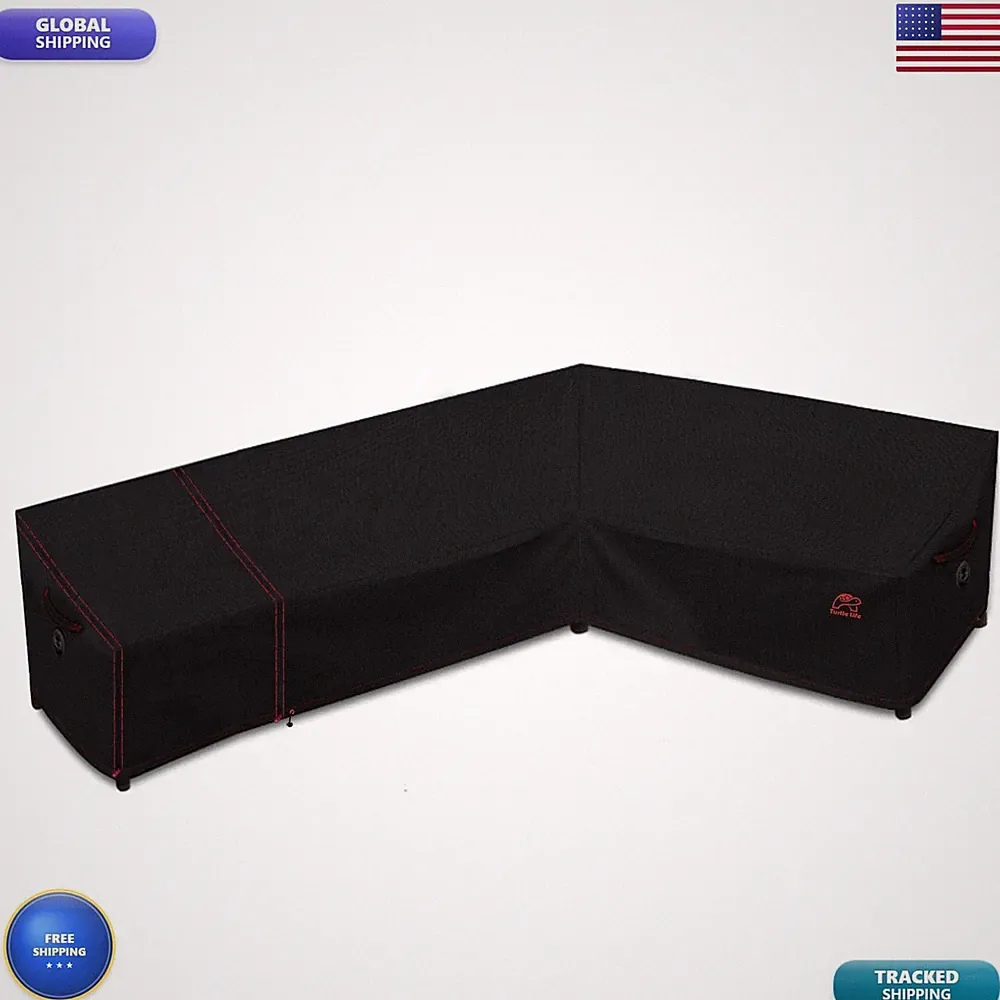 Turtle Life Patio Sectional Sofa Cover Outdoor Heavy Duty Durable Uv Water