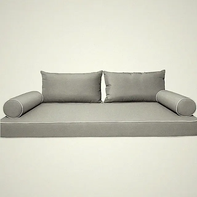 Twin Size Outdoor Daybed Mattress Cover,Waterproof Porch Swing Bed Cushion Co...